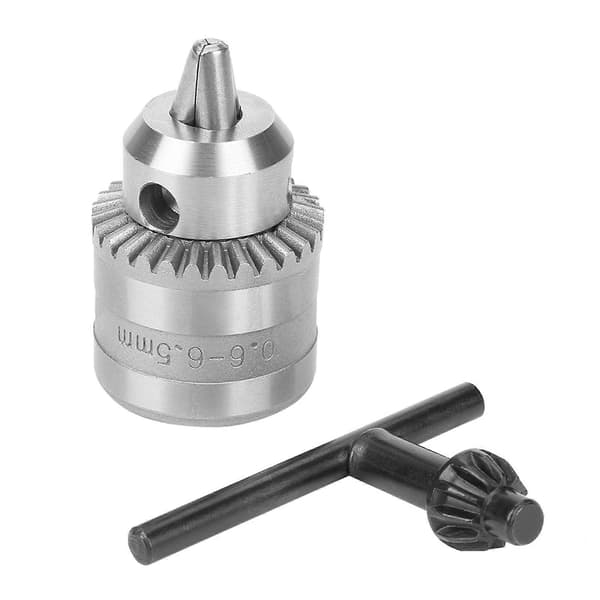 0,6–6,5 mm Mini Borrchuck av Nyckeltyp med Chucknyckel för Elektrisk Borrmaskin (B10)