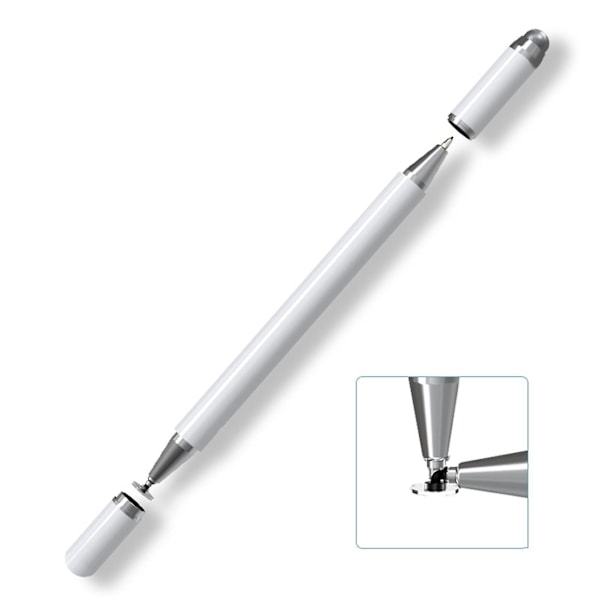 Stylus Digital Pen Universal 3 i 1 Högkänslig Passiv Disc Tip Kapacitiv Penna för Pekskärm