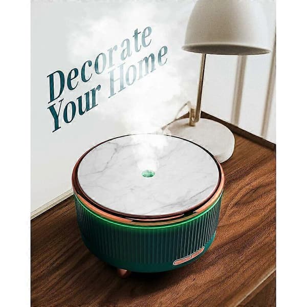 500 ml eterisk oljediffuser, hjemme-aromaterapidiffuser, ultralyd aroma luftdiffuser med 7 farger lys.