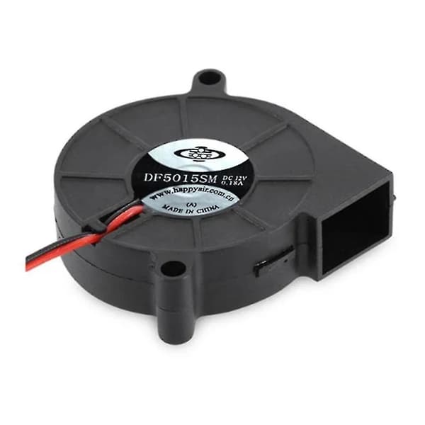 2st Mini Kylfläkt 5015 DC 12V för 3D-skrivare