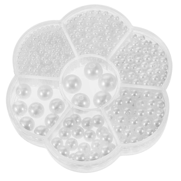 1 Sett Smykkelaging Perler Simulert Perle Perle Diy Perle Halskjede Perle