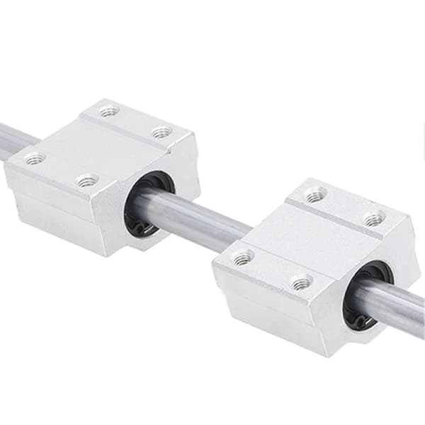 Lineær skinne glide Lineær skinne guide Lineær bevægelse glide skinne med 4 stk. glideblok til maskineri 10?450 YEMAA