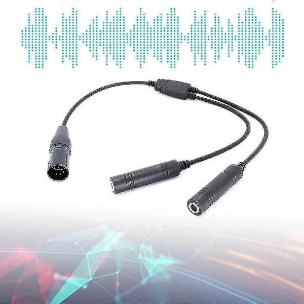 Gas Headset till Airbus-kontakt Aviation Headset Adapterkabel Kabel Förbättrar Din Kommunikationsupplevelse Hållbar