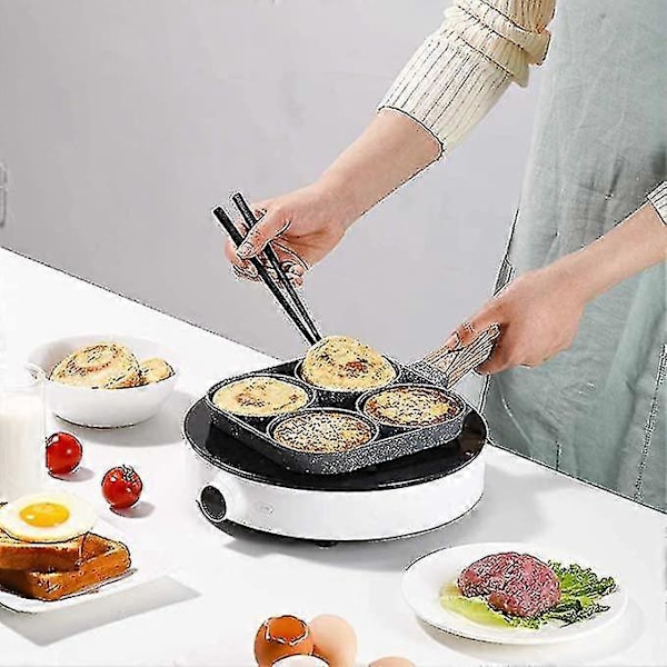 4 Kopp Non-stick Egg Stekepanne