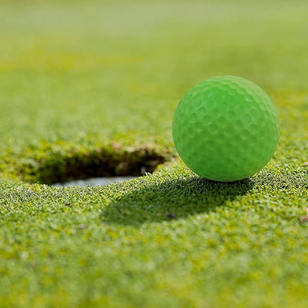 20 stk Air Golf øvelsesballer, skumball, golftrening innendørs og utendørs, for slagmatte i bakgården