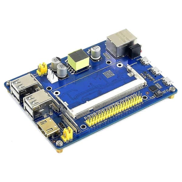Compute Module IO Board med PoE Funktion Komposit Breakout Board til CM3 / CM3L / CM3+ / CM3+L
