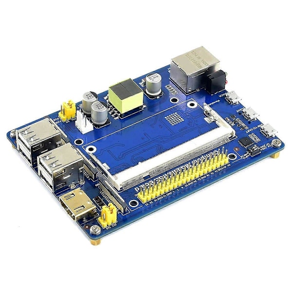 Compute Module IO-kort med PoE-funksjon, Composite Breakout Board for CM3 / CM3L / CM3+ / CM3+L