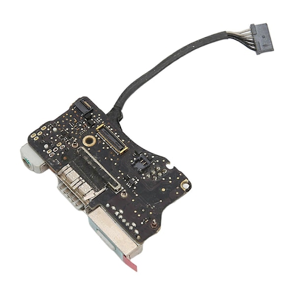 DC IN Jack IO Board PCB Materiale Udskiftelig USB IO Board Erstatning til OS Laptop A1466 til MD761 2013 til 2015 YEMMA
