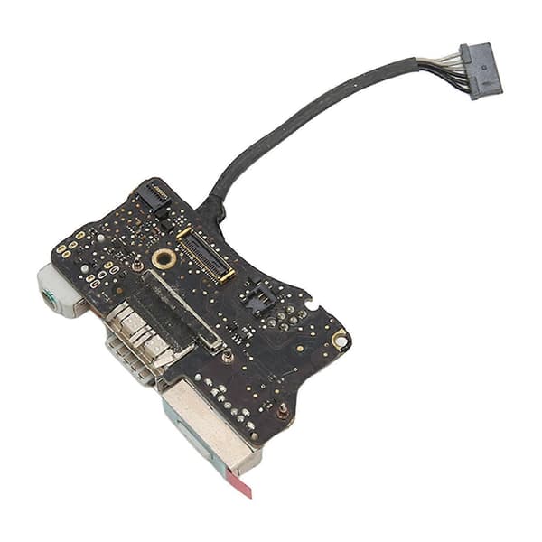 DC IN Jack IO Kort PCB Materiale Utskiftbar USB IO Kort Erstatning for OS Laptop A1466 for MD761 2013 til 2015 YEMMA