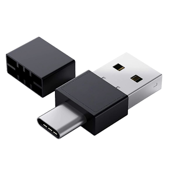 Mouse Jiggler 2 i 1 Driverfri Simuler Musebevegelse USB Type-C for Windows 7/8/10/11/for Mac OS