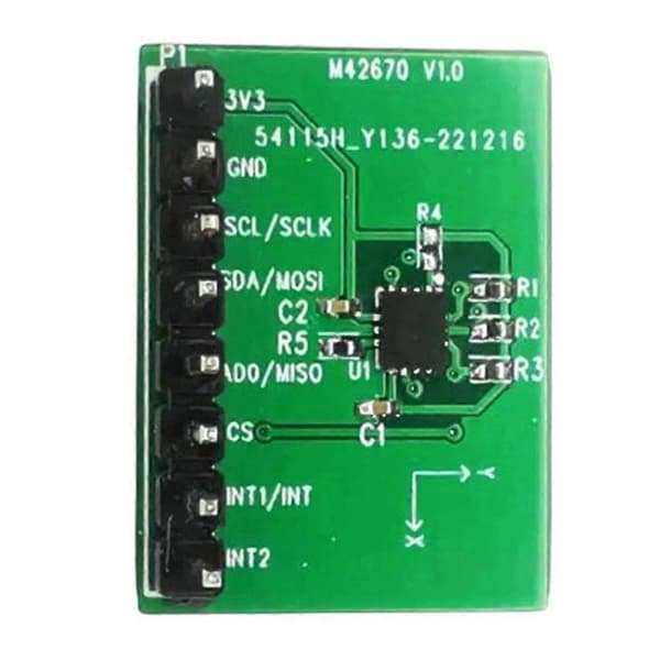 -42670-P Modul 6-Akset Accelerationsgyroskop Fejlfindingskort