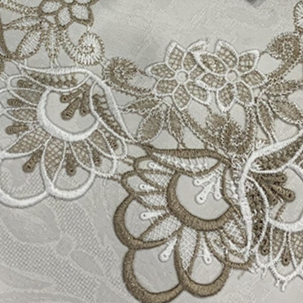 Pöytäliina, pitsinen pöytäliina suorakulmaisille pöydille, vintage-tyyliset hääpöytäliinat vastaanottoon, vauvakutsuihin, syntymäpäiväjuhliin, muodolliseen ruokailuun, illalliselle