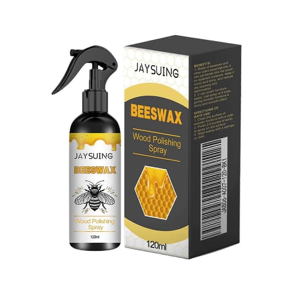 Bivoks Trespray, Møbelgulv Poleringsspray Ripefornyelse Vedlikeholdsspray