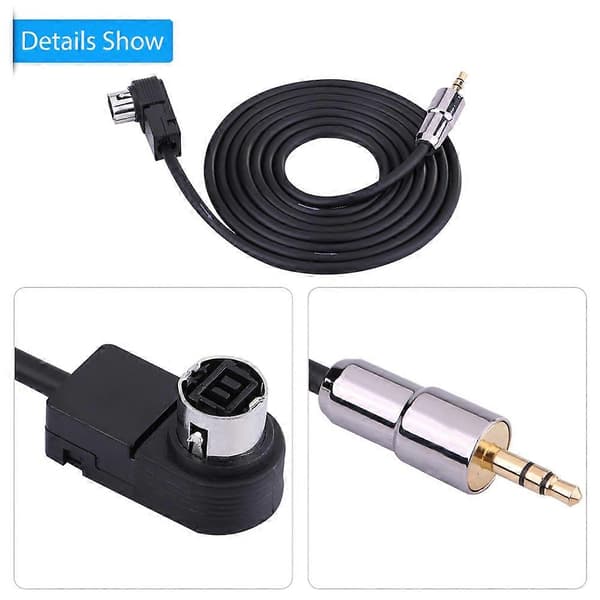 1,5 m Bil AUX-in Adapter Lydkabel KCA-121B CD-spiller 9855 105 177 9887