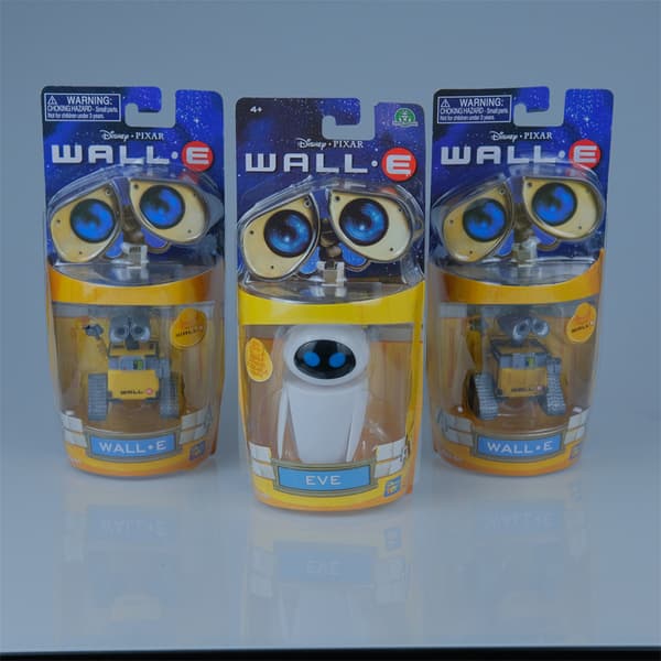 Wall.E Robotti Mobilisointi Wall-E Robotti 6CM Wall-E Eva Kädessä pidettävä Nukkauto C