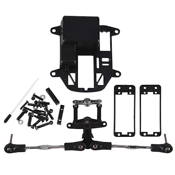 Aluminium Symmetrisk Styrningskit Passar för 1/5 HPI ROVAN KM BAJA 5B 5T 5SC King Motor