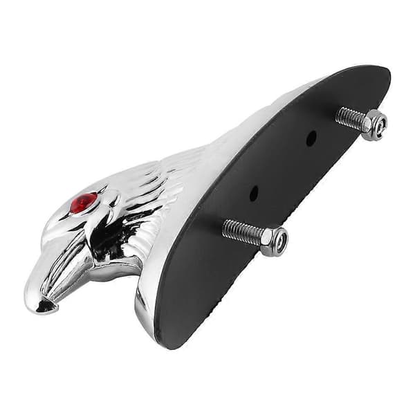 Universal Motorsykkel Forfender Mudguard Dekor Ornament Ørnhode Statue