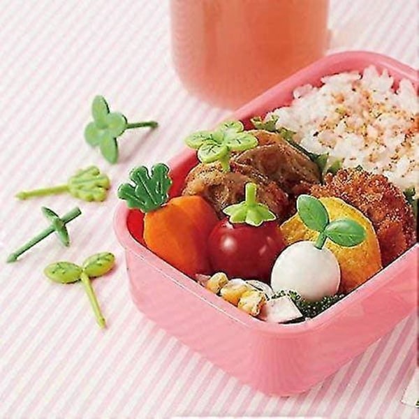 Fruktgaffelset för barn, Mini, Tecknade Fruktplockar 8-pack