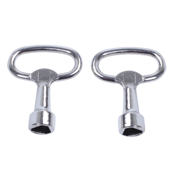 6x Nøglehul til Bolt Trekantformet Metalpanel 8 Mm