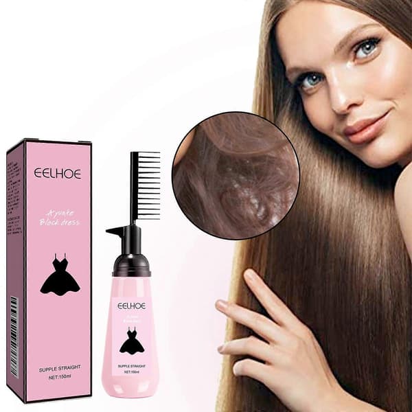EELHOE Utjämnande Hårbalsam 150ml Box, Slätt & Närande, Reparerar Skadat Hår, Silikonfri Formula