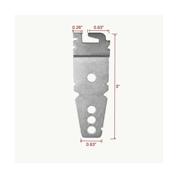 8 stk 8269145 Undercounter Oppvaskmaskin Brakettsett Med Skruer, Erstatning Oppvaskmaskin Øvre Montering