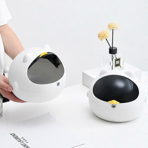 Søt Mini Søppelbøtte for Skrivebord