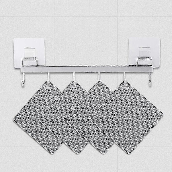 Silikon Bordmatte, 4 stk. Sklisikker Silikon Gryteunderlag, 18 cm Honeycomb Kjøkkenbordmatte Multifunksjonelle Varmebeskyttelse, Skjeholder, Matlaging & Spising (Firkantet-Grå)