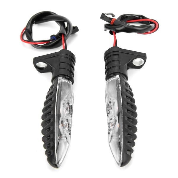 Par Blinklys LED-lys 12V Udskiftning til S1000RR R1200GS F800GSClear Linse