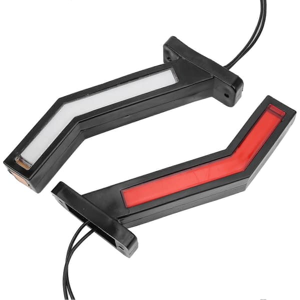 Universal LED Side Marker Light Outline Clearance Lamp 12/24V for SUV Buss Båt Trailer Lastebil