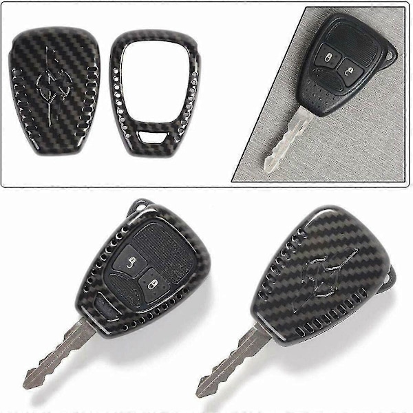 Nyckelfodral Skydd Skal För Jeep Wrangler Jk, Kolfiber