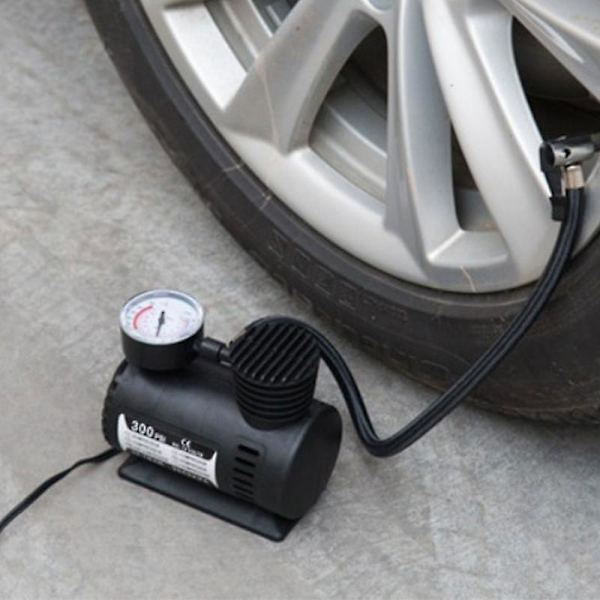 Bærbar Bil Luftkompressor 300 Psi 12v Luftpumpe Auto Mini Luftkompressor Dæk Inflator Med Dæktryk Test Til Bil Cykel