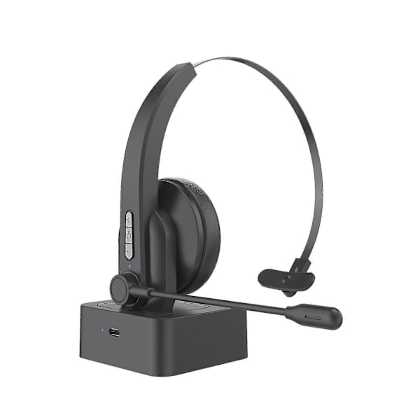 Stereo PC Headset 3.5mm Tilslutning In-line Kontrol Til PC Tablets Bluetooth