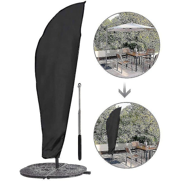 Konsollparasoltrekk Offset Parasoltrekk Konsollparasoltrekk Vanntett Og Holdbart Parasoltrekk(280x30x81x45 Cm)