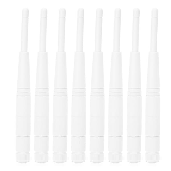 8 stk. WiFi Antenne 2.4G/5G Dual Band 4DBi Omni RPSMA Interface Antenne Computer Tilbehør