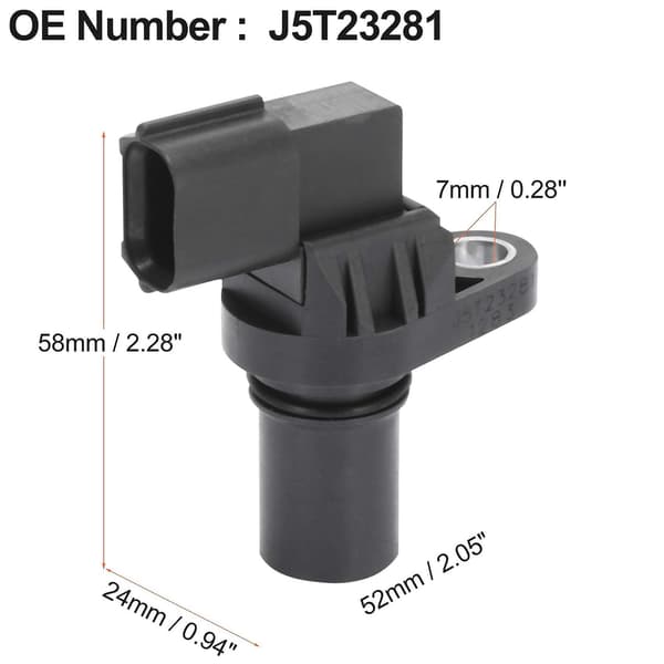 Bilsensor til knastakselposition, udskiftning J5T23281 til Mazda 2 3 323 Protege 1.3 1.4 1.5 1.6