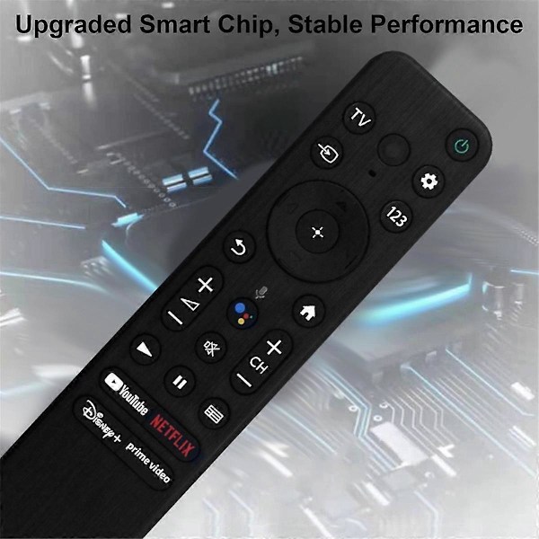 Erstatningsfjernkontroll RMF-TX800U for alle 2022 4K 8K HD TV XR A80K A90K A95K X80K X85K X90K X95K Z9K