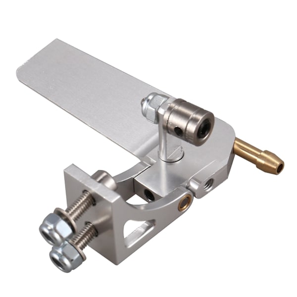 2 stk. RC Båd Aluminium Legering Vandabsorberende Ror 52mm Styreror Til Fjernstyret RC Både