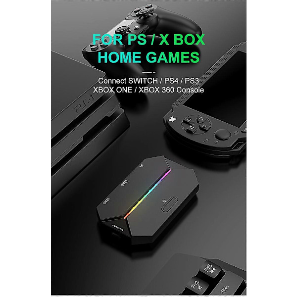G6L Tastatur Mus Konverter Kablet Mobil Controller Adapter til PS3 PS4