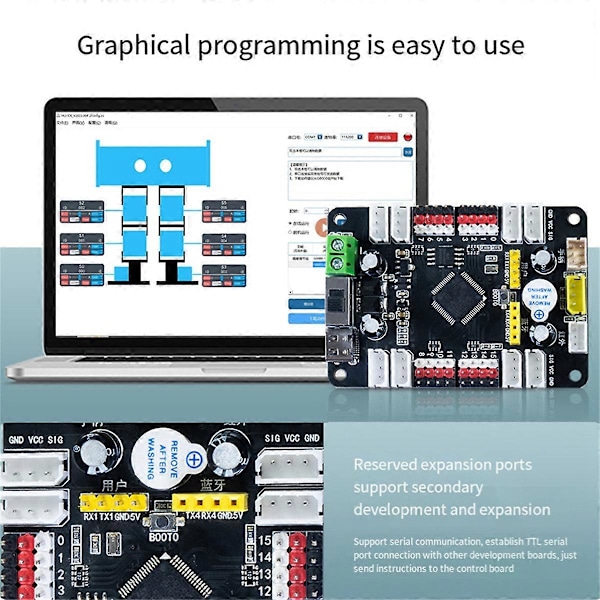 16-Kanal Styrväxel Kontrollmodul PWM Styrväxel Kontroller Robot Mekanisk Arm Drivrutin Pr