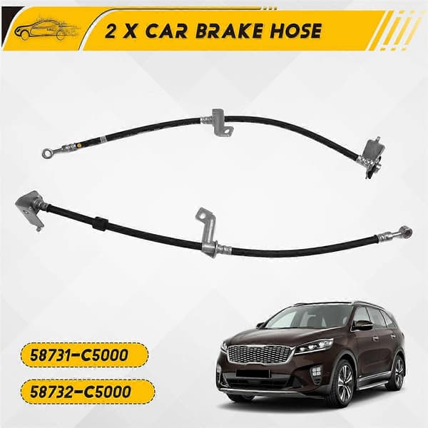Bil Bromsslang 58731-C5000 58732-C5000 För Kia Sorento 2016-2019