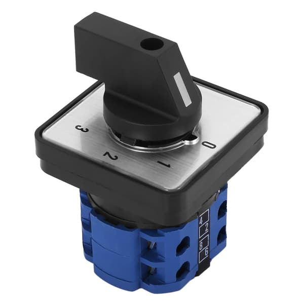 660V 20A Afbryder 4-Position 2-Polet Rotationsvælger Universal Rotationskam Skiftvælger Elektrisk M