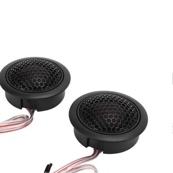 5cm/1.97in Dome Tweeter Højttaler Kit 12V 120W 2kHz?22kHz Frekvensområde Universal til Billaudsystem