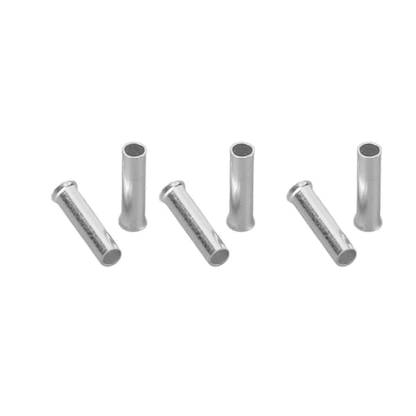 2000 stk. Ferrule 18AWG 8mm Fortinnet Kobbertråd Terminal Ledningsende Tilbehørssæt Kit EN1008