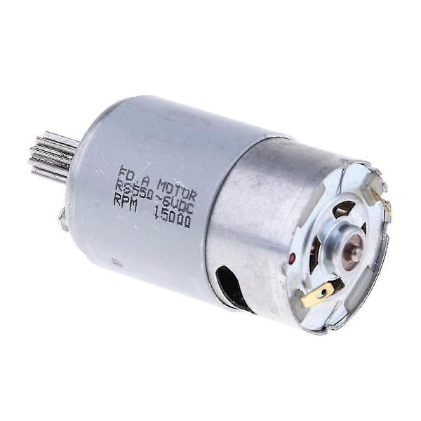 Motor Gearkasse Tilbehør Børn Elbil DC Motor 6v 550 10 Tand 10mm Banmo