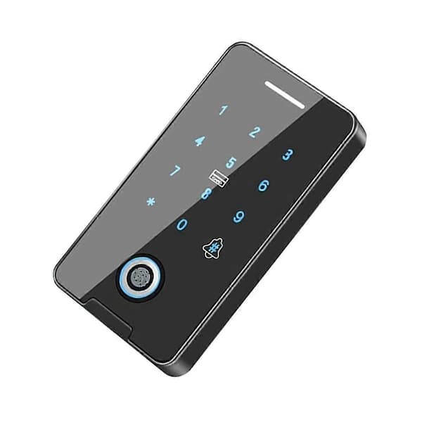 Tuya Fingeravtryck RFID Åtkomstkontrollsystem Smart Dörrlås Elektronisk Grindöppnare Hem Digit Keypa