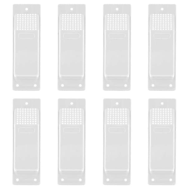 8-pack Luftventilationskit för Fraktcontainrar, Tunga Arbetsfordon, Tillbehör, Flödesventilation, Vit