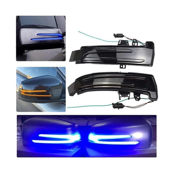 Dynamiske LED sidespeil blinklys sekvensielle blinklys for /C/E/S/CLA/GLA// W176 W246 W204