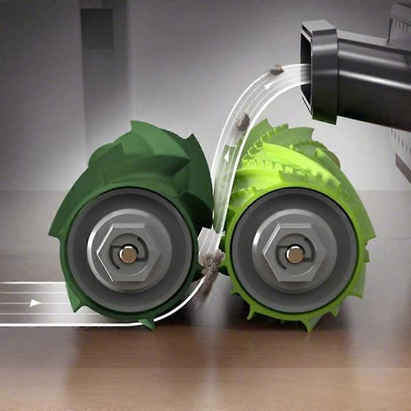 Sæt med 3 udtræksvalser, der er kompatible med Roomba E5 I7 E5154 E5158. Erstatningstilbehørssæt til central udtræksbørste E6 I7+. Reservedele inkluderet