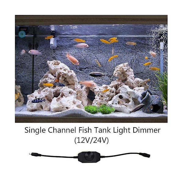 3 stk. Dc12v-24v Lysdæmperkontakt 2a Pwm Dæmpercontroller Inline Dæmperkontakt Til Led Hvid