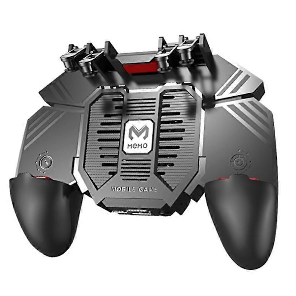 MEMO AK77 Pelikäyttöinen Puhelimen Jäähdytystuuletin Pelikontrolleri Pubg Controller Tuulettimen kanssa Pubg Mobile Trigge